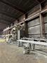 48" X 96" X 8 WHEEL PANGBORN MODEL #ES-1838-22 ROLLER CONVEYOR PASS-THRU BLAST SYSTEM, NEW 2007: STOCK #21212