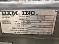 16" X 20" HEM MODEL #H120LA FULLY AUTOMATIC HORIZONTAL BANDSAW, WITH NESTING: STOCK #21753