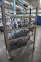 CT40 Taper Tool Rack Cart (Portable) (4) Shelves - 140 Tool Holder Stations with Assorted CT40 Taper Tool Holders- Auction Item