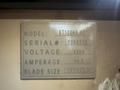 18" X 24" HEM MODEL VT120 HA-60 AUTOMATIC VERTICAL BANDSAW: YOBRO #24565