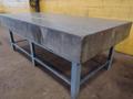 8' X 4' X 10" CHALLENGE PRECISION LAYOUT INSPECTION GRANITE TABLE: STOCK #23788