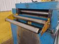 31" x .090" DIMECO MODEL #1676EVV 7 ROLL POWERED STRIP STRAIGHTENER WITH PEELER ARM: STOCK 17225
