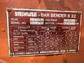 1-1/4" STEINWEG MODEL #B32 REBAR, ROD &amp; BAR ROTARY BENDER: STOCK #18763