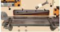 120 Ton, New Geka Hydraulic Ironworker Model Hydracrop 110S - Dual Operator