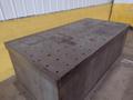 48" x 96" x 36"H INTERLAKE DRILLED &amp; TAPPED SET-UP / RISER TABLE: STOCK #16476