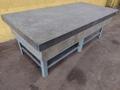 8' X 4' X 14" MITCHELL PRECISION LAYOUT INSPECTION GRANITE TABLE: STOCK #23805