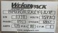 (B) WEIGHPACK Complete Set: Zippy Bagger R-L, Primolinear Scale V-5 2L/3P, Infeed Conveyor, Floor Hopper