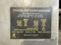 48" X 96" X 8 WHEEL PANGBORN MODEL #ES-1838-22 ROLLER CONVEYOR PASS-THRU BLAST SYSTEM, NEW 2007: STOCK #21212
