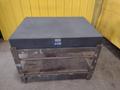36" x 48" x 6" ACCURITE BLACK GRANITE TABLE: STOCK #18812