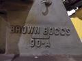 10' X 12 GA BROWN &amp; BOGGS MODEL #90-A INITIAL PINCH BENDING ROLL: YOBRO #24377