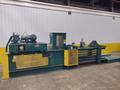 24" X 36" X 96" LONG AMERICAN MODEL #10447 HYDRAULIC HORIZONTAL BALER: YOBRO #24745