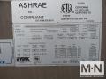 230 TON YORK MODEL YVAA0233BSV46 AIR COOLED SCREW CHILLER MFG 2012 ( 2) AVAILABLE