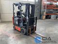 2021 - 4,000 LB. TOYOTA MODEL 8FBCU20-COMP SIT-DOWN ELECTRIC FORKLIFT
