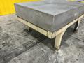 72" X 48" X 12" RAHN GRAY GRANITE PRECISION SURFACE INSPECTION PLATE: STOCK 16094