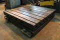 96" X 96" GIDDINGS &amp; LEWIS ROTARY AIR LIFT TABLE: STOCK #10946