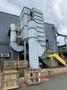 IVI model PA16x24x144 Top access pulse bag dust collector s/n 217354 with Worldwide 150 hp motor and 2008 New York blower model 49 ACF rated at 66,000 cfm, ACF/PLR class IV fan, screw conveyor discharge, controls, (note: being used at 44,000 cfm