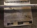 30 TON X 10' HTC MODEL #830GS HYDRAULIC PRESS FLANGED BED PUNCH BRAKE: STOCK 16953