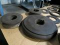 5/16" x 3" x 3" Roundo Hydraulic Angle Bending Roll, Model R3 w/ Pipe Tooling