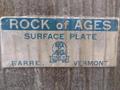 8' X 4' X 14" ROCK OF AGES PRECISION LAYOUT INSPECTION GRANITE TABLE: STOCK #23806
