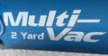 75 HP X 2 YARD MULTI-VAC MODEL #7500 MILLENIUM SERIES PORTABLE TRAILER MOUNTED VACUUM SYSTEM: STOCK #18866