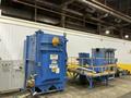 60" x 60" BCP MODEL #A4-9479 SPINNER HANGER SHOT BLAST MACHINE, NEW 1999: YOBRO #26149