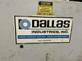 8,000 LBS X 24" X .125" DALLAS UNCOILER COIL REEL, MOTORIZED STRAIGHTENER - FEED LINE: YOBRO #24808