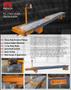 64 FT X 35" ROACH MODEL #TL2 TRUCKLOADER TWO-STAGE POWERED TELESCOPING ROLLER CONVEYOR: YOBRO #25707