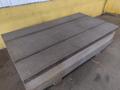 108" X 60" X 18 GREY GRANITE 2 LIP T-SLOTTED SURFACE PLATE: STOCK 17377