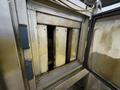 24" W X 11" H RANSOHOFF 3-STAGE STAINLESS STEEL PASS THROUGH BELT CONVEYOR PARTS WASHER, 2003, ELECTRIC HEAT: STOCK #22020