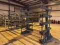 STEEL STORAGE SYSTEM 4T-3G-30X12R-20' RETRACTABLE ARM STOCK RACK. STOCK # 1109725
