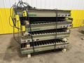 3800 LBS X 60" X 42" SOUTHWORTH HYDRAULIC SCISSOR LIFT TABLE WITH ROLLER CONVEYOR TOP, 110 VOLT: STOCK #20894
