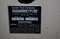 600 LB X 6" DURANT UNCOILER STRAIGHTENER