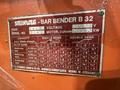 1-1/4" STEINWEG MODEL #B32 REBAR, ROD &amp; BAR ROTARY BENDER: STOCK #18763