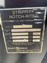 8.75" X 8.75" X 10 GAUGE STRIPPIT MODEL #102661 HYDRAULIC CORNER NOTCHER: STOCK 13848
