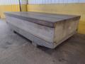108" X 60" X 18 GREY GRANITE 2 LIP T-SLOTTED SURFACE PLATE: STOCK 17377