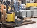 6,000 LB CAT 24V RIDE-ON PALLET JACK. STOCK # 0686524.