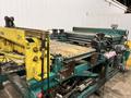 60" x 16 GAUGE IOWA PRECISION MODEL #GAF60-6 COIL SLEAR (SLITTING &amp; CUT-TO-LENGTH) LINE, WITH UNCOILERS &amp; SIDE PUNCHING / NOTCHING: YOBRO #24552