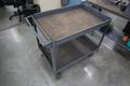Metal Tool Cart 40" x 25" x 33", 2 Shelves- Auction Item