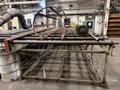 80" WIDE X 36" TALL X (4) 25HP WHEELBRATOR CONVEYOR TYPE SHOT BLASTING MACHINE. STOCK # 1086926