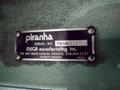 140 TON PIRANHA MODEL #PII HYDRAULIC IRONWORKER: STOCK 19838