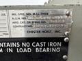 4 TON BUDGIT UNDER HUNG CHAIN HOIST. STOCK #0310922