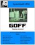 24" GOFF MODEL HYDROPULSE-HP24 AUTOMATIC WATER BLAST DEGREASER &amp; PARTS WASHER: YOBRO #26513