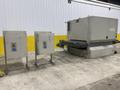 52"  X 40 HP TIMESAVER MODEL #252-301C 3 HEAD BELT GRINDER SANDER, 1997: STOCK #20032