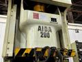 220 TON AIDA MODEL #NC1-200(2) GAP FRAME PRESS, WITH 9.84" STROKE: STOCK #22202