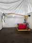 LINCOLN IDEALARC PULSE POWER 500 WELDER W/ BOOM &amp; LINCOLN LN-9F WIRE FEEDER. STOCK #0627922.
