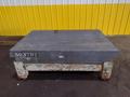 6' X 4' X 5" COLLINS MICROFLAT GRANITE INSPECTION SURFACE PLATE AND TABLE STAND: STOCK #19004