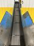 8" WIDE X 6' HIGH NEW LONDON ENG MODEL #500 MOTORIZED BELT INCLINED PARTS CONVEYOR: STOCK #20069