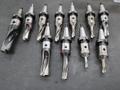 Komet Thru Spindle Coolant Insert Drills (9) ABS50 (1) ABS63 -All CT40 Taper Tool Holders- Auction Item