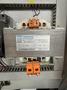 5 CUBIC FOOT TD326 RUBBER BELT TUMBLE BLAST SYSTEM W/ ELEVATOR RECLAIM SYSTEM &amp; DUST COLLECTOR. STOCK # 0670425.