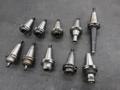 CT40 Taper Tool Holders: (3) Er2 Collet Holders, (2) Shell Mill Drivers, (5) End Mill Holders- Auction Item